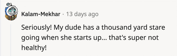 People are talking about OP being part of the plan to help the husband because it was obvious how it all affects him.