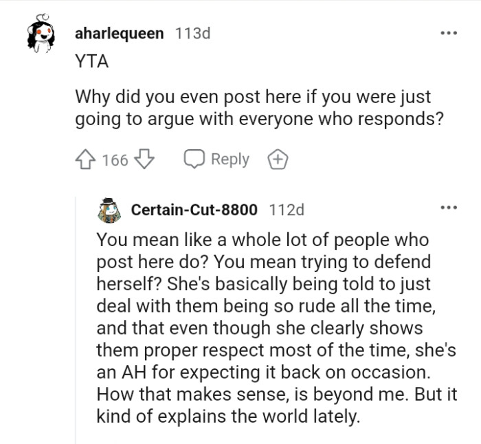 It seems the OP is arguing with everyone who responds