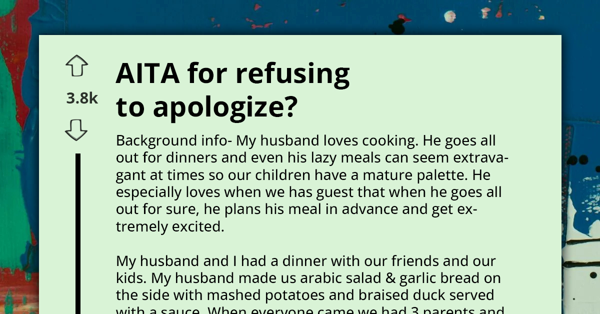 Friendship Ruined As Woman Refuses To Apologize To Friend Who Feels She Was Mocked Because Her Kid Doesn't Have Mature Palate