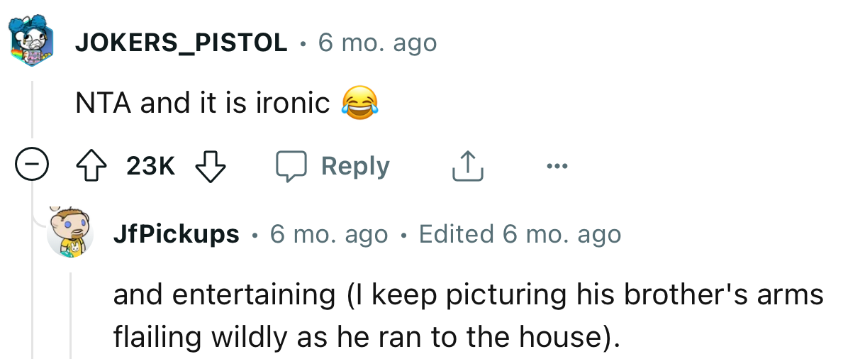 Ironic and entertaining indeed