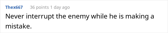 Something to live by.