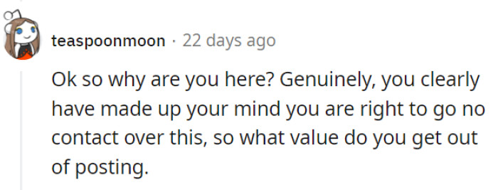 Sometimes, it's about offering a helping hand, even when they've already made up their mind.