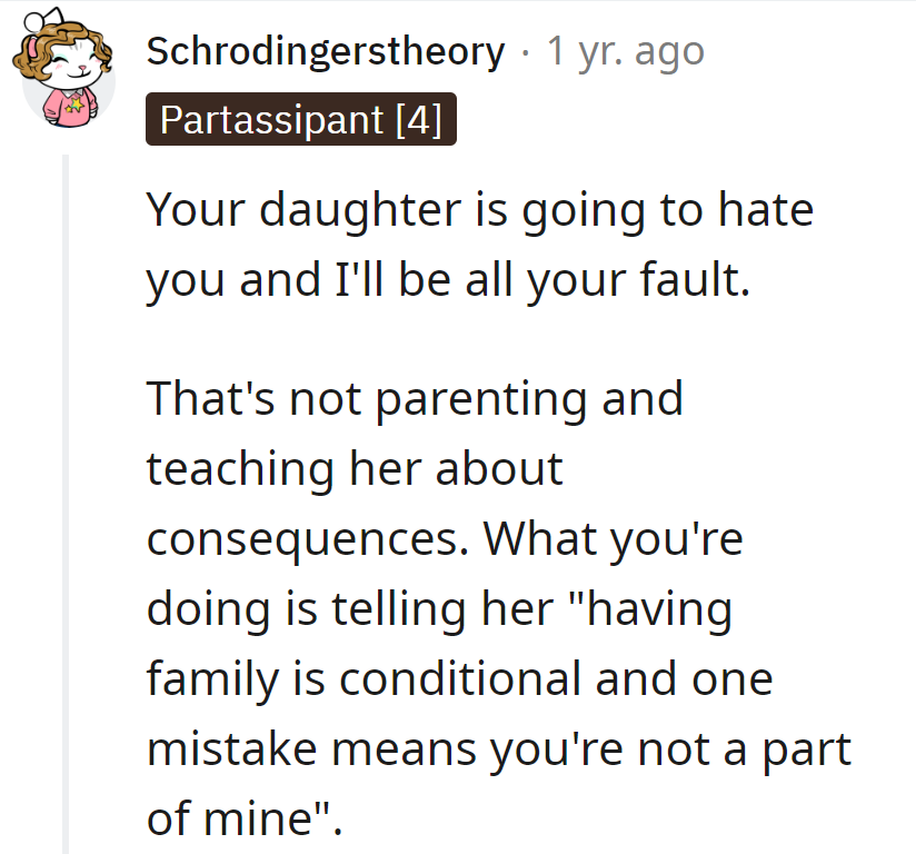 Gifted her a masterclass in conditional family love—who knew one iPad mishap could unleash the drama of a holiday soap opera?