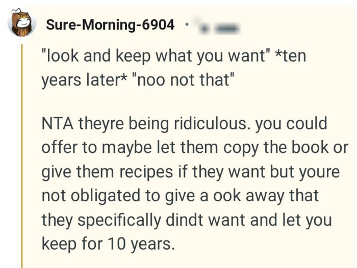 Let's head into the comments section and find out what other Redditors have to say about the story