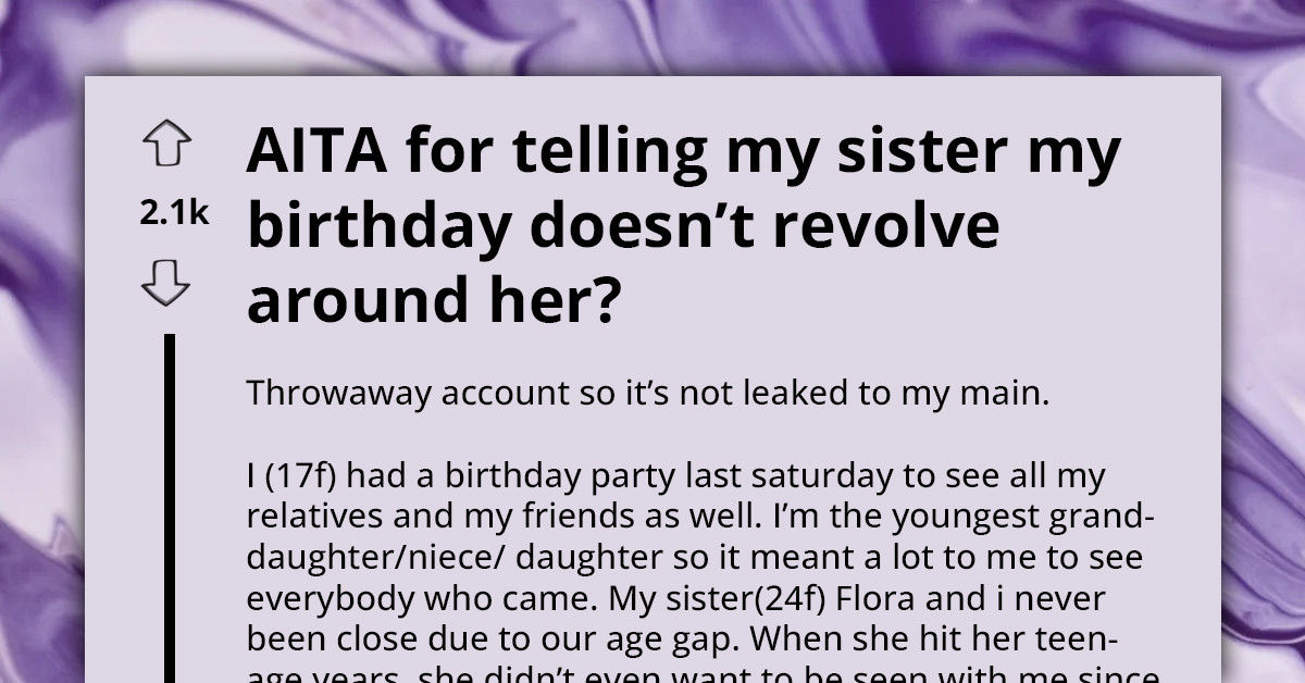 Teen Loses It As Sister Steals Her Birthday Spotlight With Dramatic Pregnancy Reveal