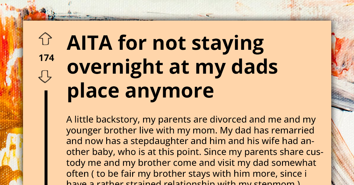 Young Girl Feels Unwanted In Her Father's New Home Without Space Of Her Own