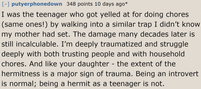 Something the mother should know.