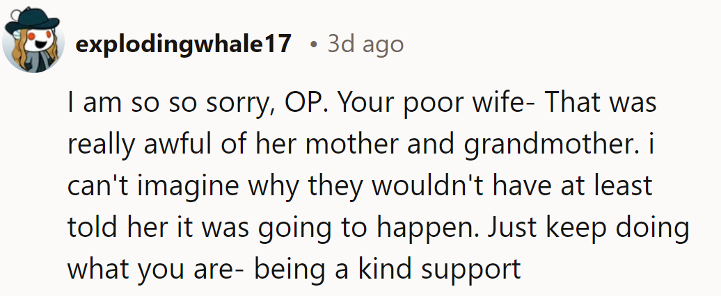 Seems like they're in a race for the Worst Surprise Olympics. Kindness: his secret weapon.