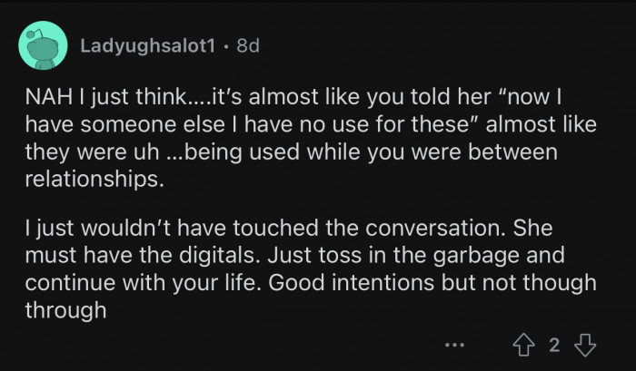 Op had good intentions but should've done it differently.