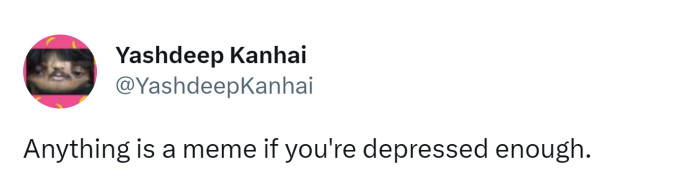 22. +1 for lack of serotonin