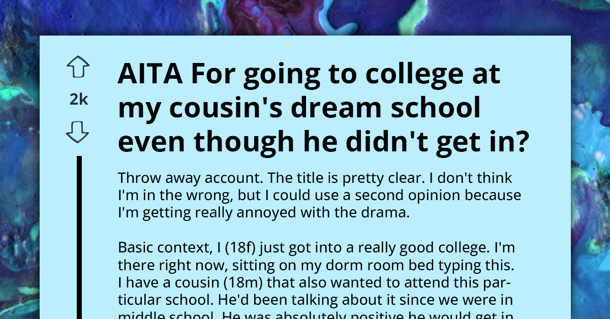 Student Outraged as Cousin Gets Accepted to Dream College, Attempts to Take Her Place