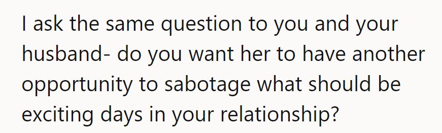 Second chances for sabotage? Nah, let's keep the excitement drama-free.