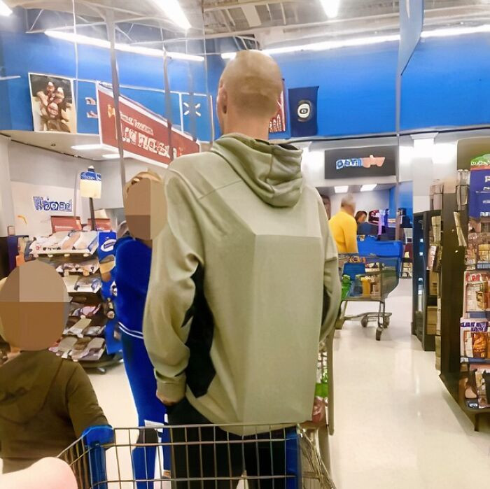 "What A Sneaky Shoplifter. I Had To Add The Sneak 100 To This Image."