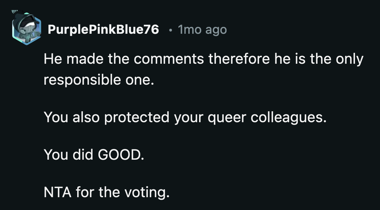 The fact that they thanked OP for telling them the truth is all that matters.