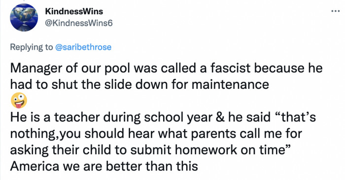 22. How dare you ask my child to be responsible!