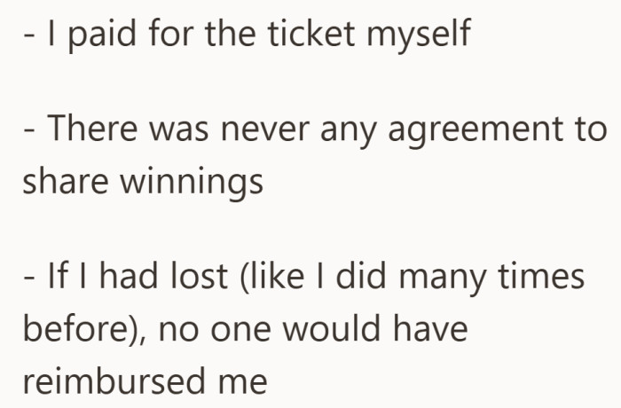 He laid out his reasoning clearly, point by point.