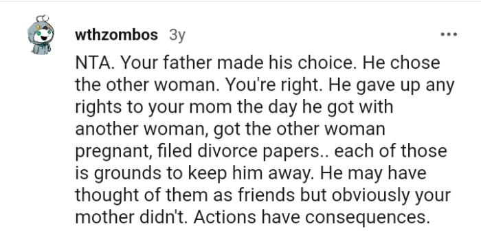 Each of those grounds is to keep him away