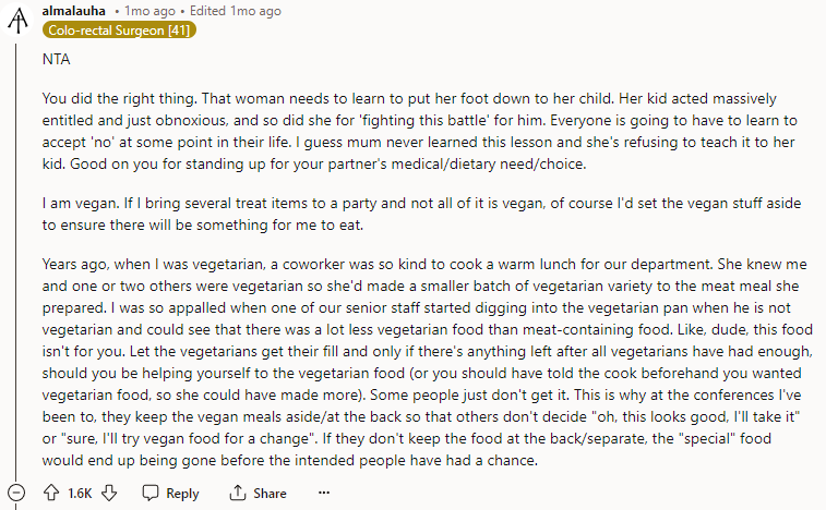 You did the right thing.