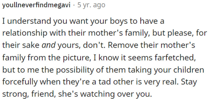 OP needs to stay strong