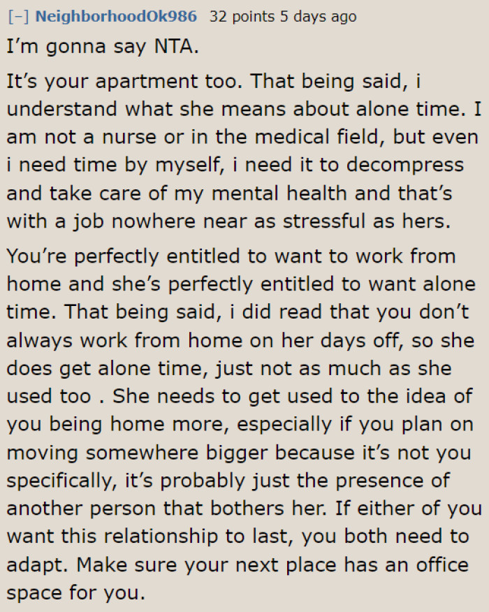 A Redditor pointed out that both of them need to make adjustments with the new setup.