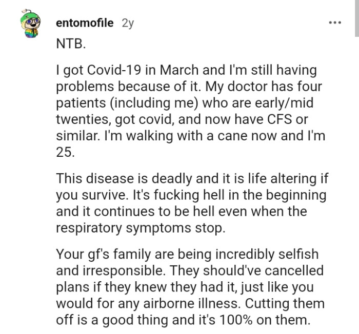 The Covid disease is deadly, and it is life-altering if one survives