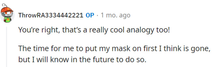 It's time to step out now.