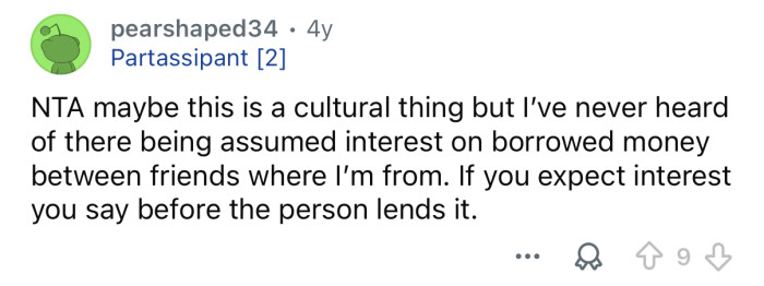 Maybe it’s a cultural thing?