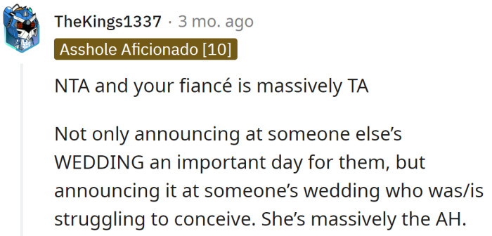 It's so inappropriate