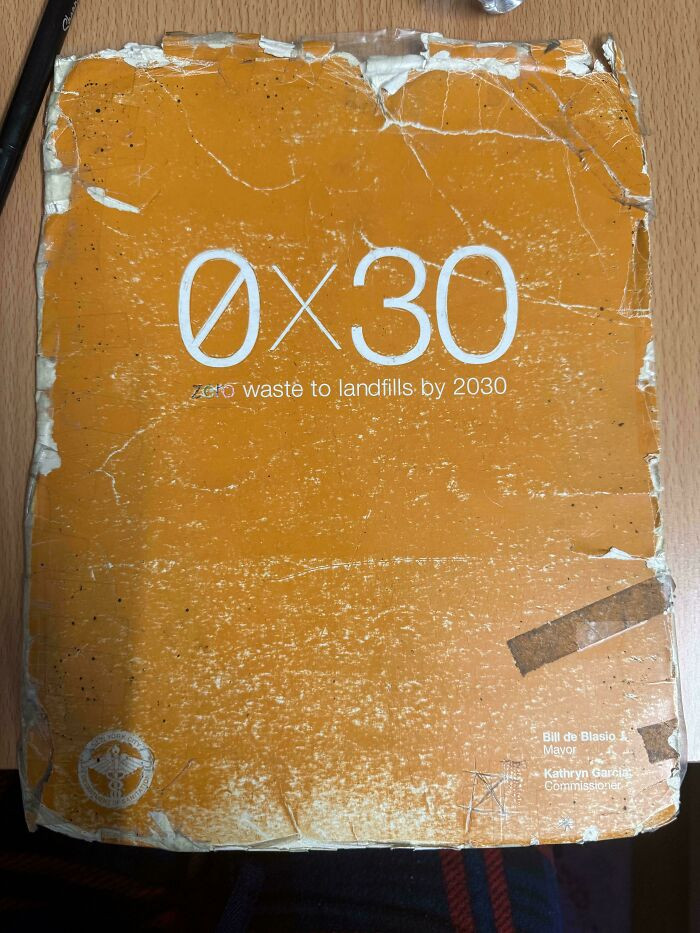 "Old Folder I Got From Freshman Year Of High School"