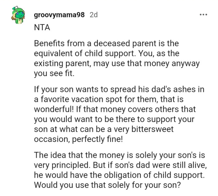 You can use that money any way you see fit