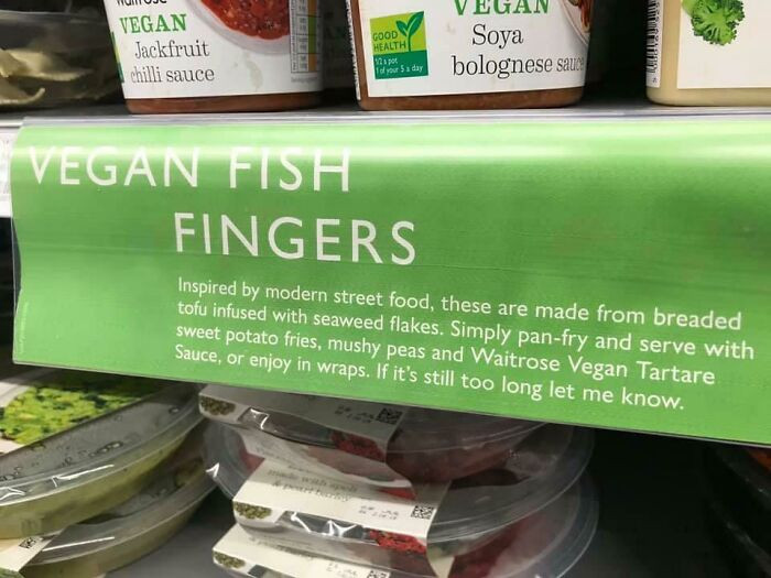 8. Vegan fish fingers