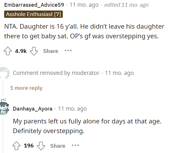 With every detail that came to light, OP was more in the clear and his girlfriend was unfortunately not.