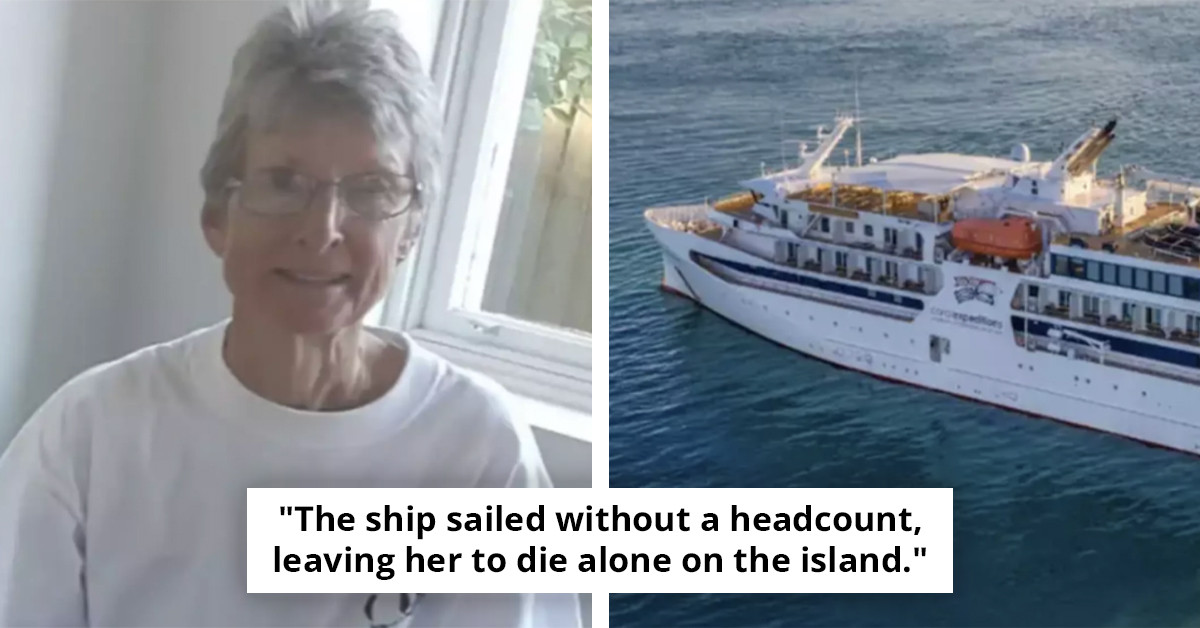 First voyage disaster: Cruise ship stranded after leaving senior passenger on isolated island