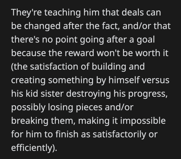 He met their criteria to receive a reward, but they took it back at the last minute because he failed to agree to a condition they brought up out of nowhere.