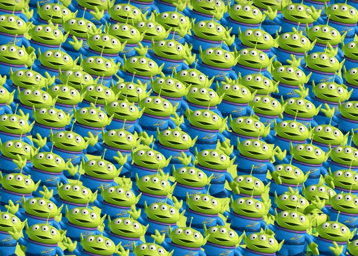 7. Disgust finds it disgusting to be hidden; can you see her?