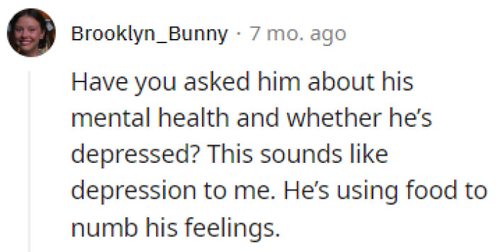 Sounds like depression