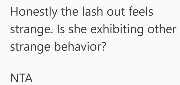 The reaction feels bigger than the situation, which raises a few questions.