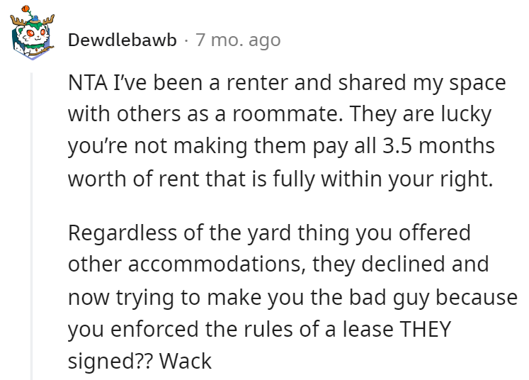 The Roommates Are Lucky