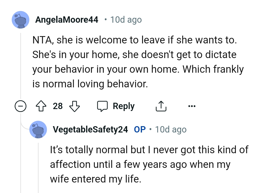 This is normal loving behavior