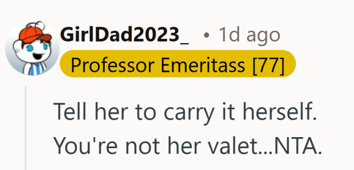 This leans into boundaries, not hostility. Help is optional, not a role assignment.