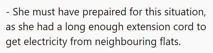 Seems like she's got more cords up her sleeve than a magician!