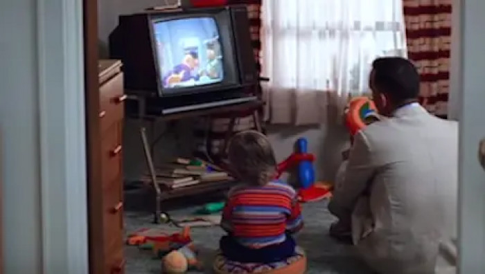 18. When Forrest finally meets his son for the very first time in Forrest Gump (1994).