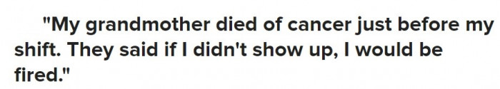 11. This makes us believe that some people who work there have had their souls sucked out a long time ago