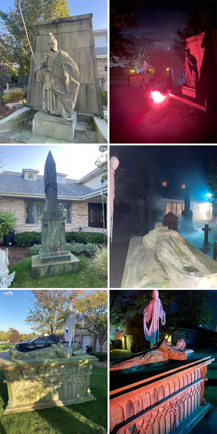 This is a super cool addition to your Halloween, and the lights make the whole thing that much cooler.