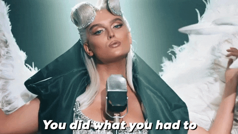 She handled it as well as she could