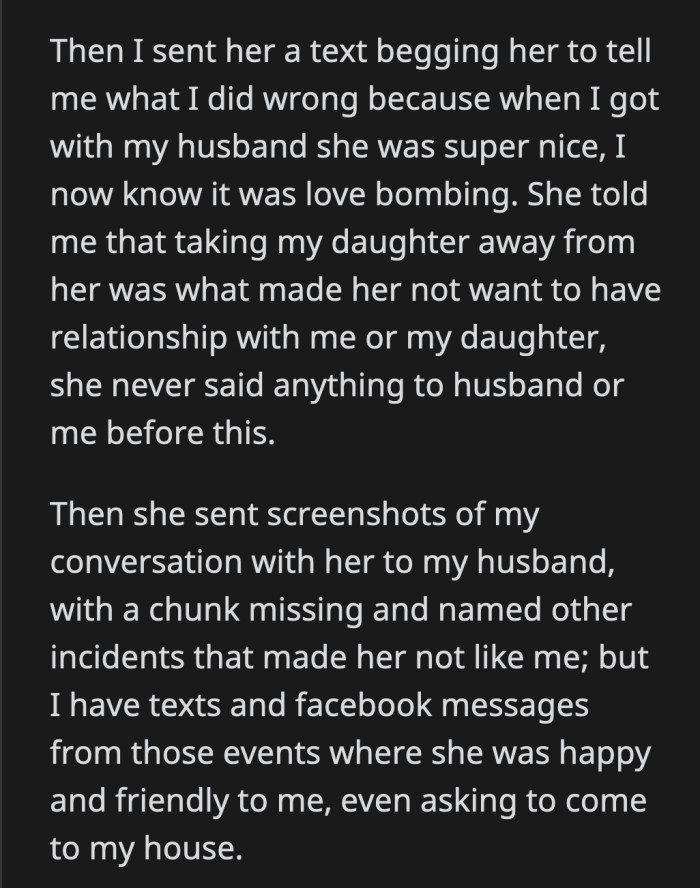 She attempted to figure out why her SIL is treating her so differently from how she used to when they first met, but never got any clear response.