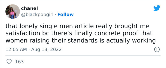 Concrete proof that women raising their standards WORKS