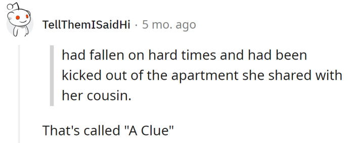 It obviously was a sign.