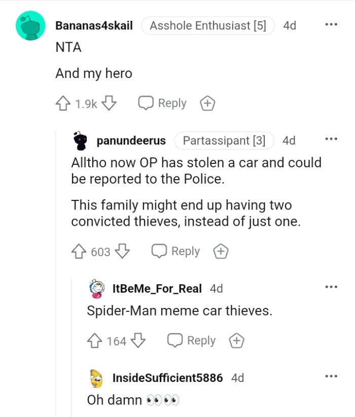 This family might end up having two convicted thieves