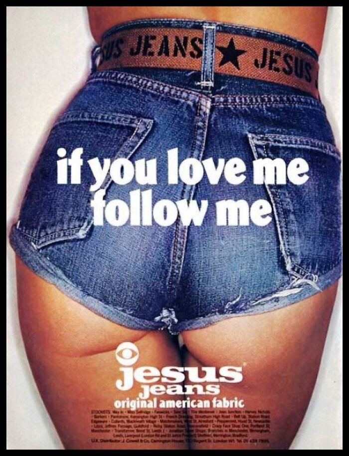 1975, Jesus Jeans